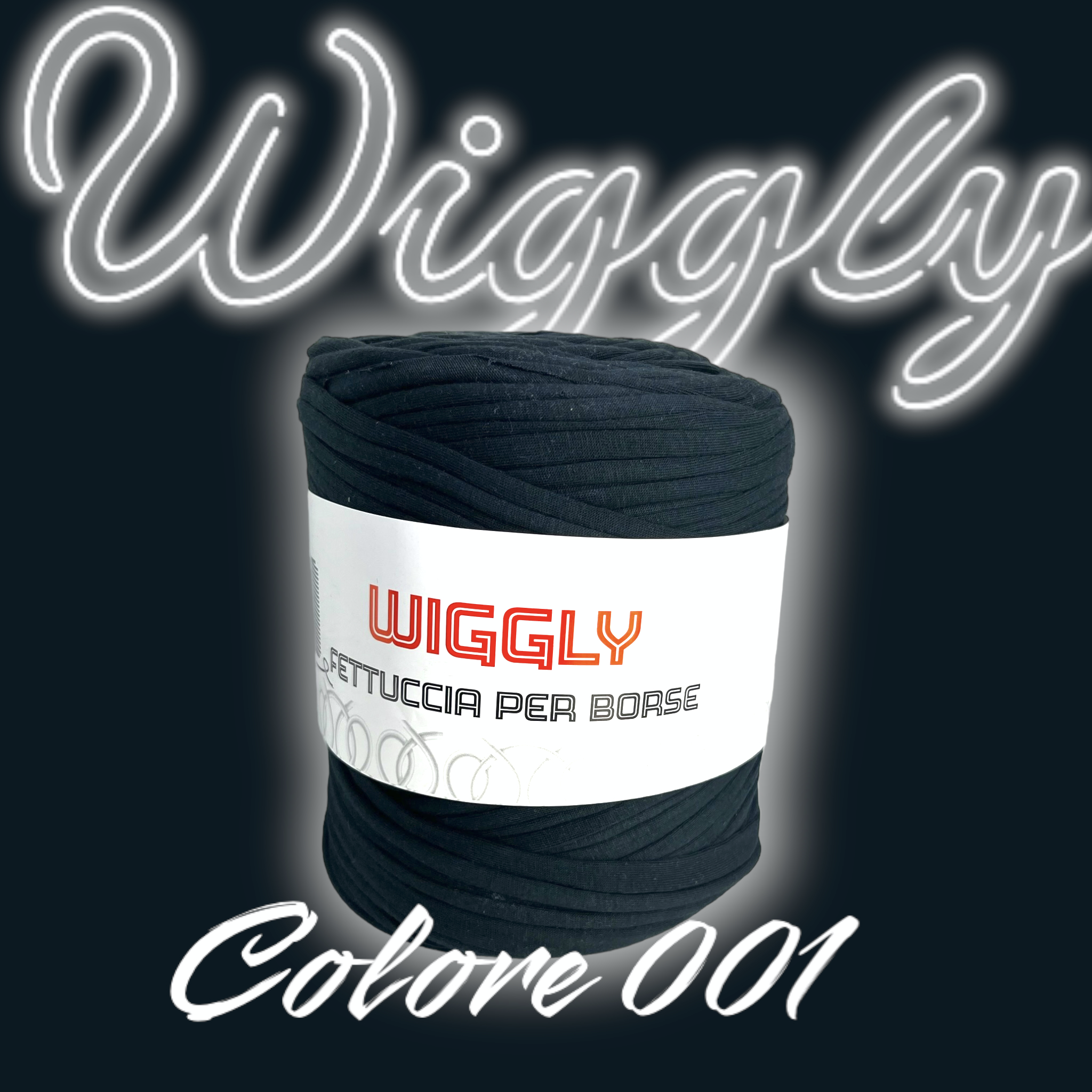 Fettuccia Wiggly 95% Cotone 5% Lycra Filati per Borse 