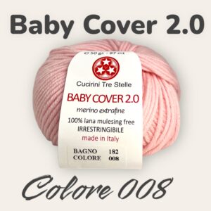 Lana Baby Cover 2.0 di Cucirini Tre Stelle colore 008