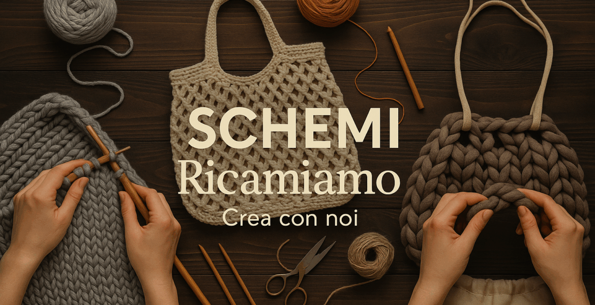 SCHEMI Creativi Ricamiamo – Ispirazioni e Tutorial per Ogni Tecnica